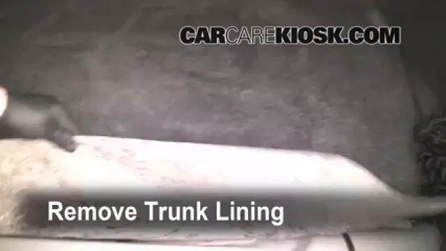 2008 Chevrolet Impala LT 3.5L V6 FlexFuel Pneus et roues Changer un pneu crevé